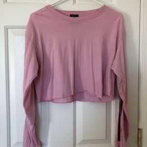 RUE 21 Long Sleeve Crop Top